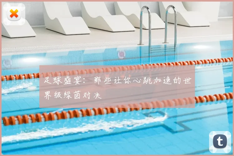 足球盛宴：那些让你心跳加速的世界级绿茵对决